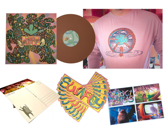 The Compact Objects Bundle [SOLD OUT] (signed vinyl, long sleeve T, postcards, big sticker)